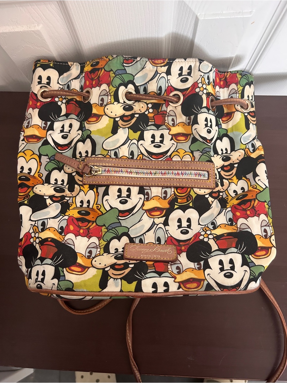 Mickey and Friends Dooney & Burke backpack